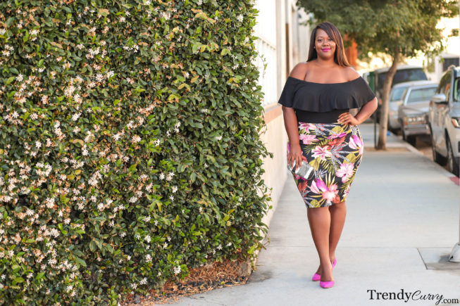 plus size summer outfit