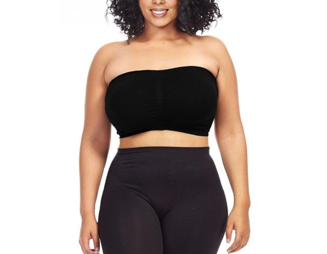 Plus Size Bandeau Top