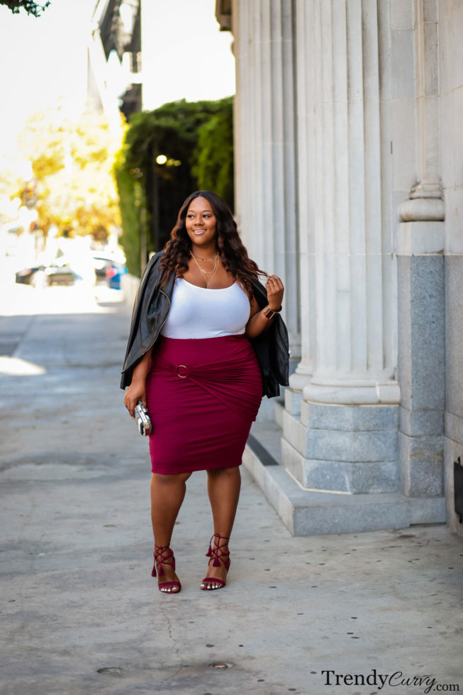 5 Outfit Ideas for Plus Size Women  Fashion pencil skirt, Curvy outfits, Plus  size pencil skirt