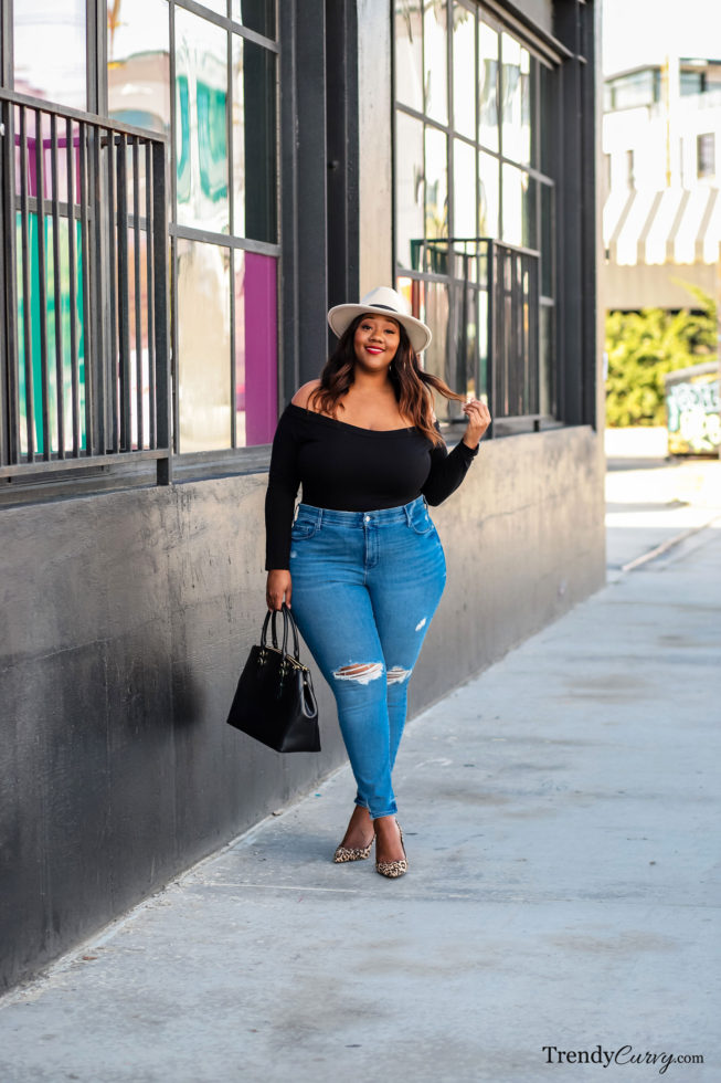 Trendy plus size clearance jeans