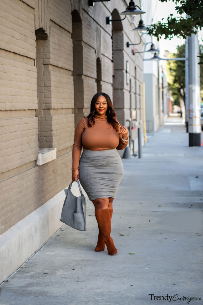 Winter Neutrals - Trendy Curvy