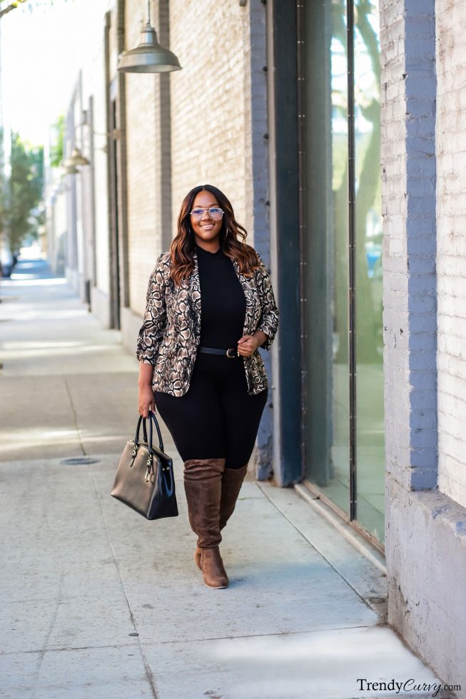 PLUS SIZE STYLE HACKS  WIDE-CALF BOOT HACK (for skinny ankles