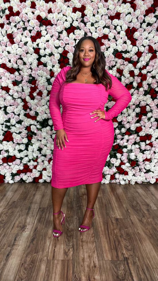 Pink Plus Size